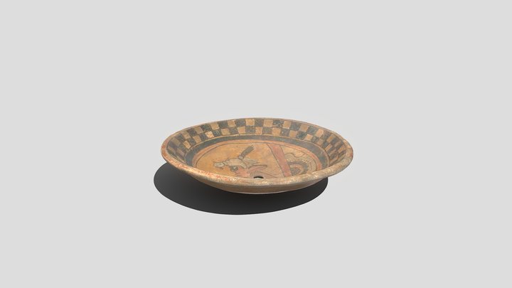 Cuenco con Anciano 3D Model