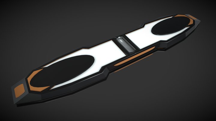 Hoverboard 3D Model