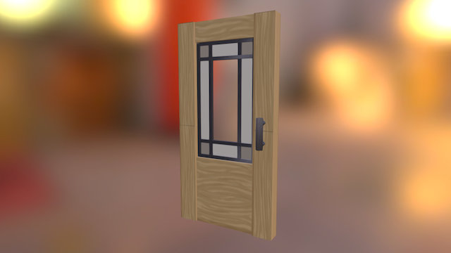 birch_door 3D Model