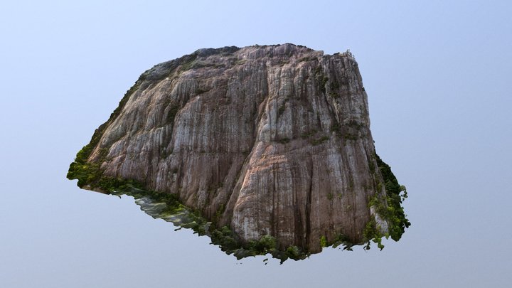 Mumbar Cliff on Tioman 3D Model