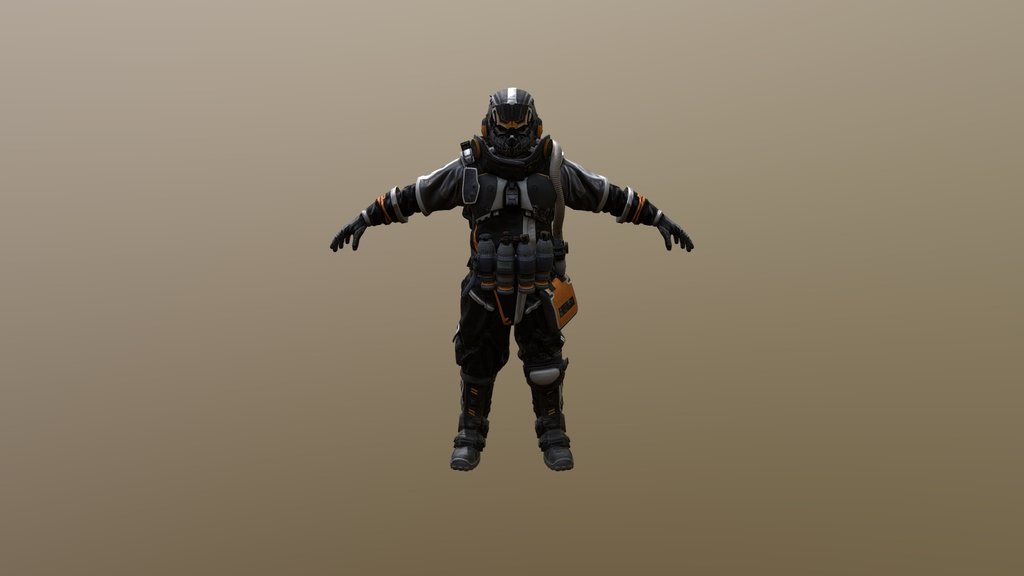 Engineer character sci-fi