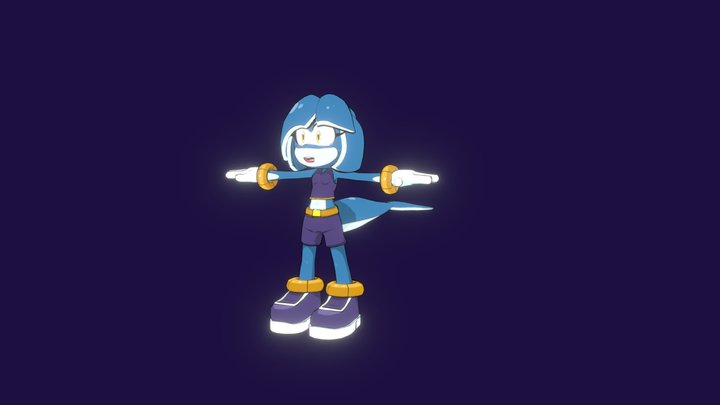 Fishgirl 3D Model