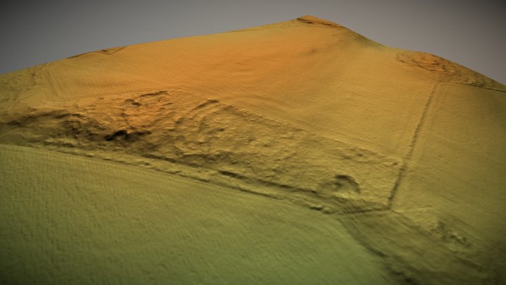 Buttony Wood Camp, Northumberland (UK) – Modello 3D gratuito STL