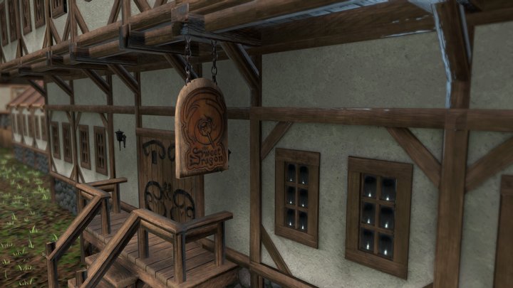 The Sweet Dragon 3D Model
