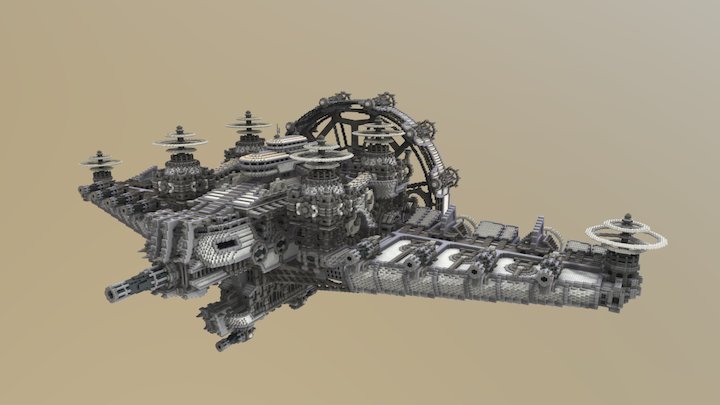 Airship 3D Model
