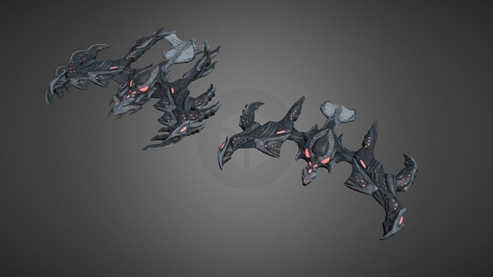 Kahje: sci-fi skin 3D Model