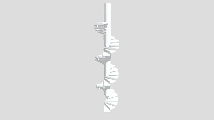 Giles 0106 Stairs 3D Model
