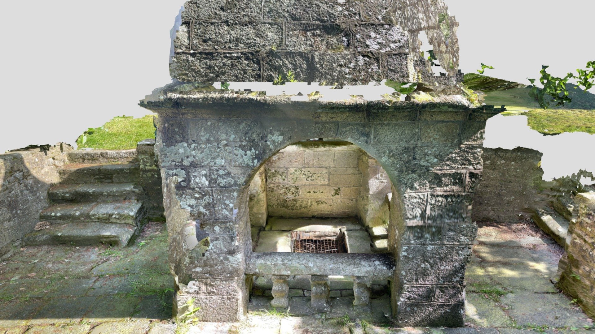 Fontaine Saint Anne de Buleon Download Free 3D model by Marilene Fontaine Saint Anne de Buleon Download Free 3D model by Marilene