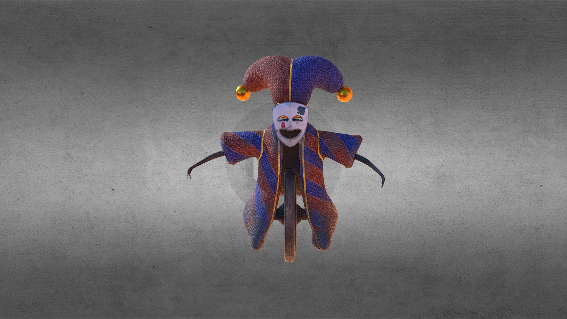 Twisted Jester - Download Free 3D model by datokaraia [fe3eb34] - Sketchfab