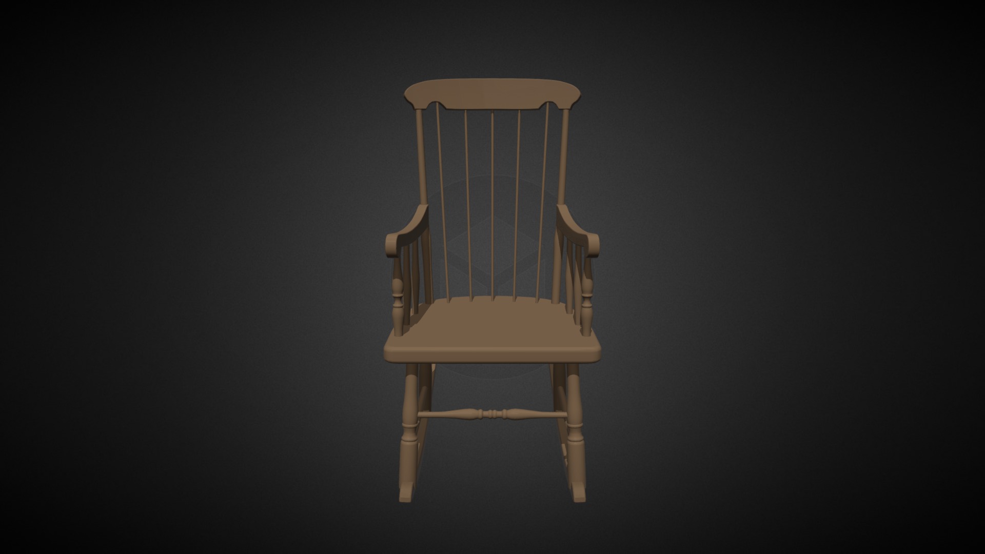 Rocking Chair - 3D model by tamtahiti [fe408bd] - Sketchfab