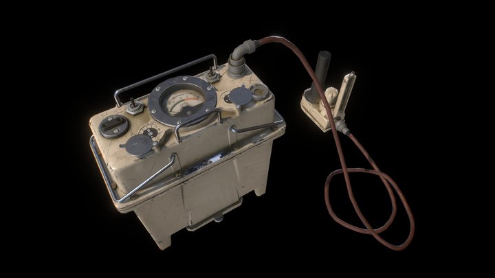 British contamination meter №1 3D Model