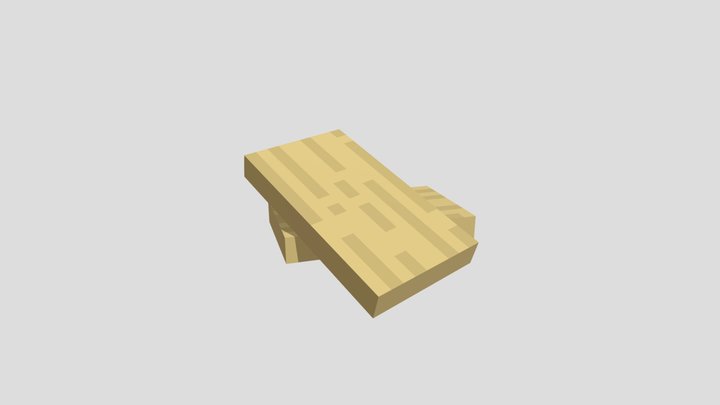 simple Planks asset 3D Model