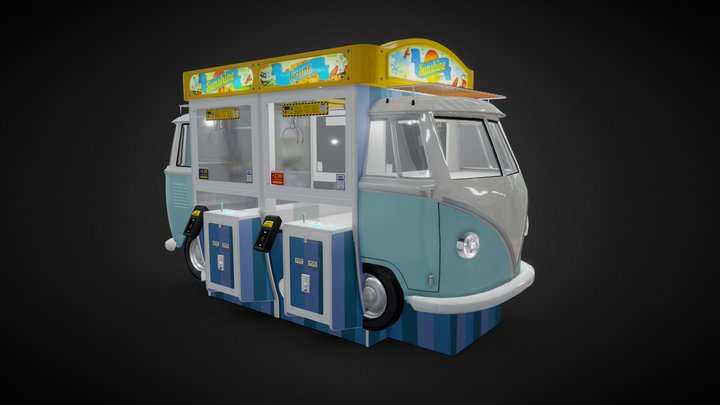 Kombi 3D BR Machine 3D Model