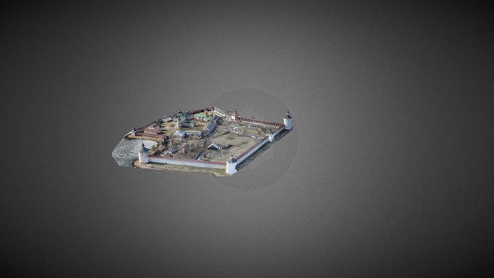 Kirillov Monastery (Russia) 3D Model