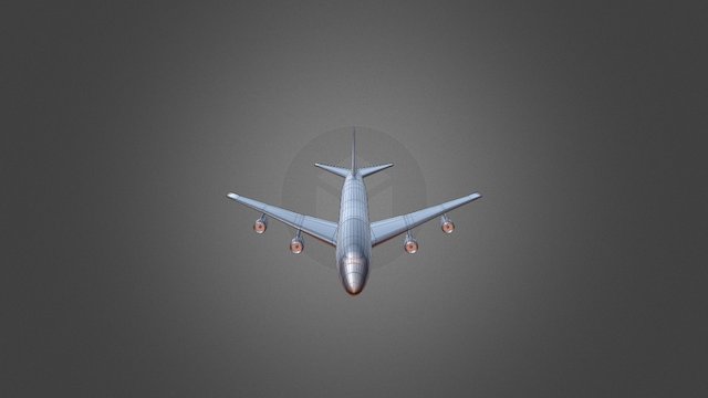 Boeing 747-400 Model 3D Model