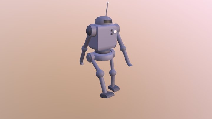 Basic Robot 3D Model
