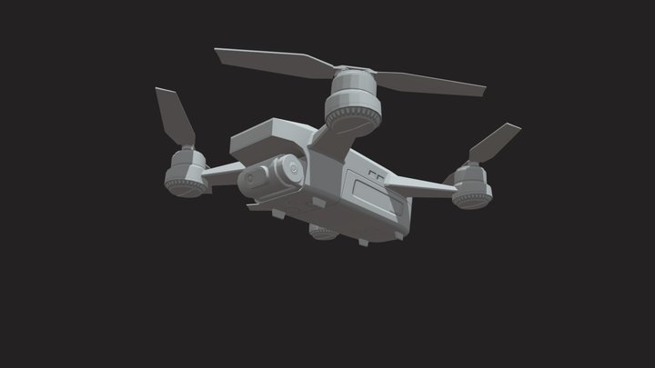 Drone_bake 3D Model