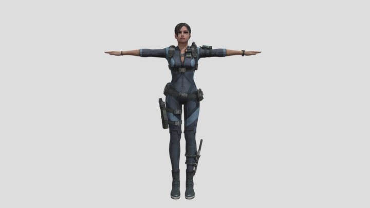 Resident Evil Revelations - Play 3D Model