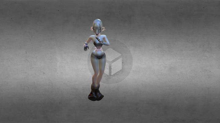 Rumba Dancing (2) 3D Model