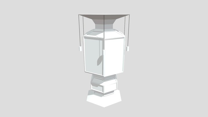 The Chinese Festive Lantern(Cystal) 3D Model