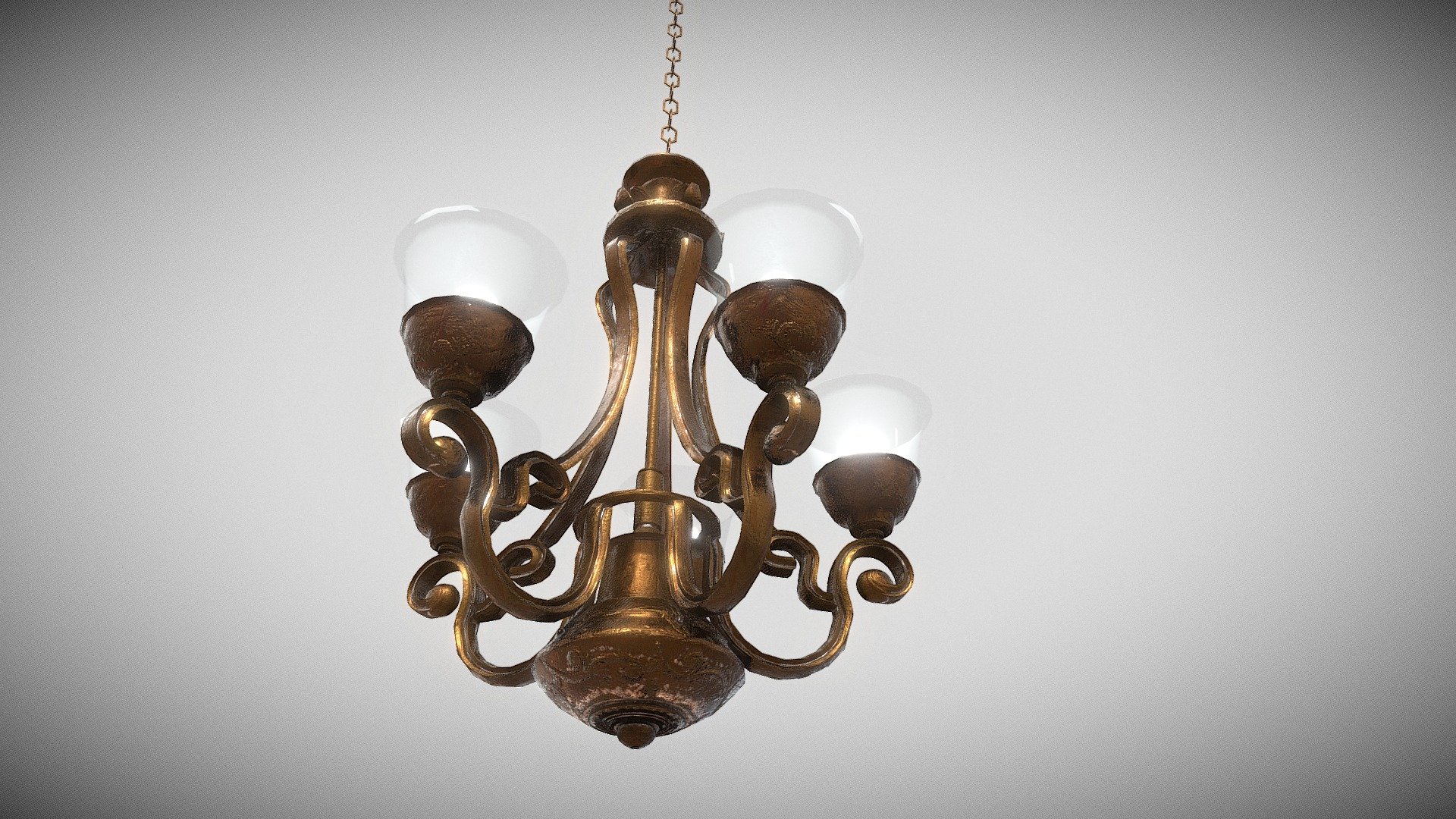 Beneviento house chandelier — Sketchfab embed 3D viewer