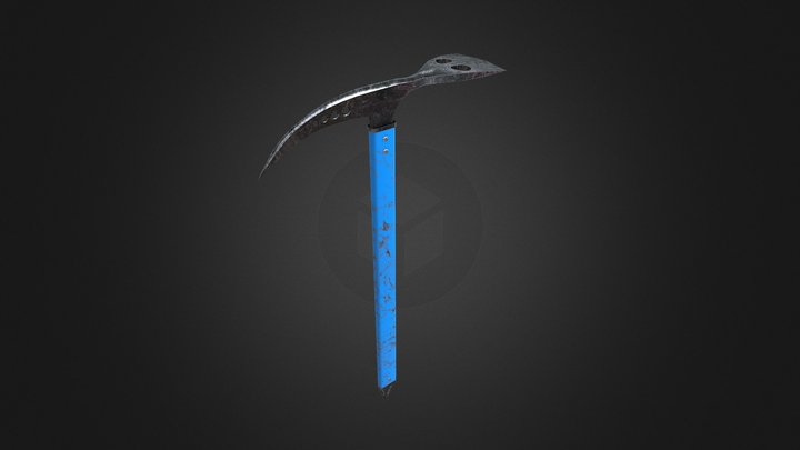 Ice Axe 3D Model