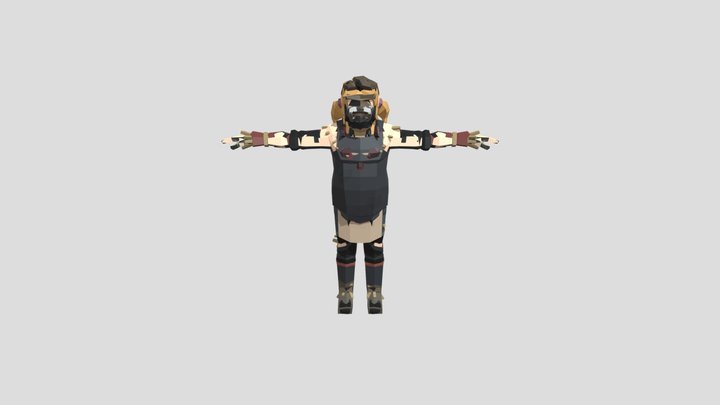 Polygon Farm Free 3D Model