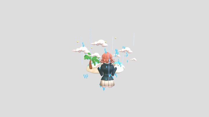 danganronpa 3D Model