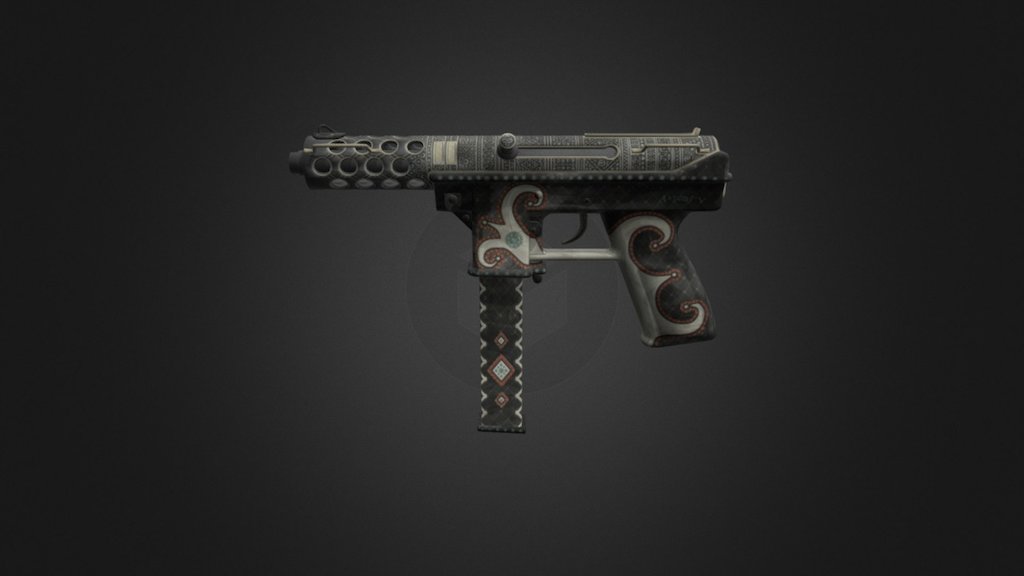 Tec-9 | Jambiya - 3D model by krakencommunity [fe4bd3d] - Sketchfab