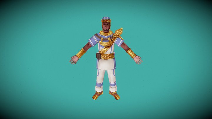 "Student Work"  Pilgrim prince 3D Model
