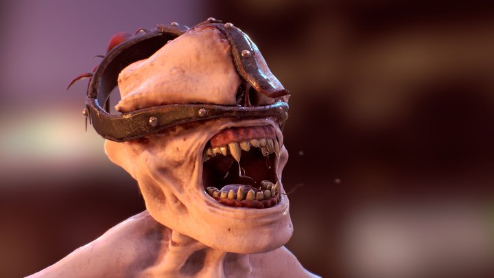 Demon head 3D Model
