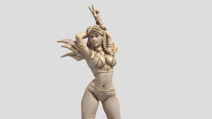 Qiyana Louis Vuitton Kanawa - 3D model by atan [c5f6650] - Sketchfab