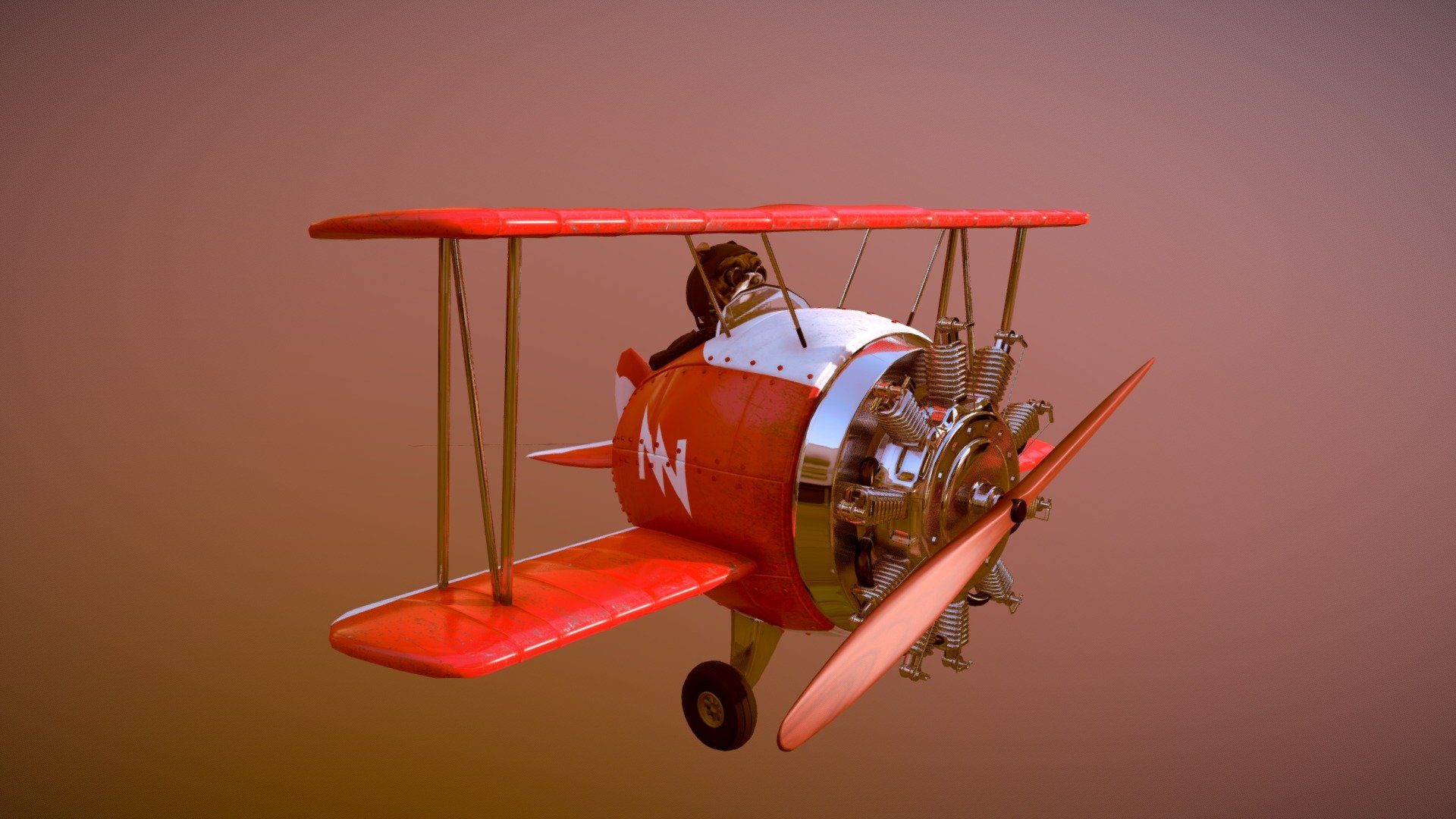 Fly Baron Rojo