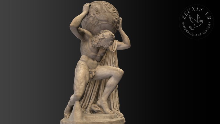 Farnese Atlas, 2nd century 3D Model