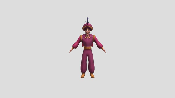 PRINCE ACHMED – Kostenloses 3D-Modell STL