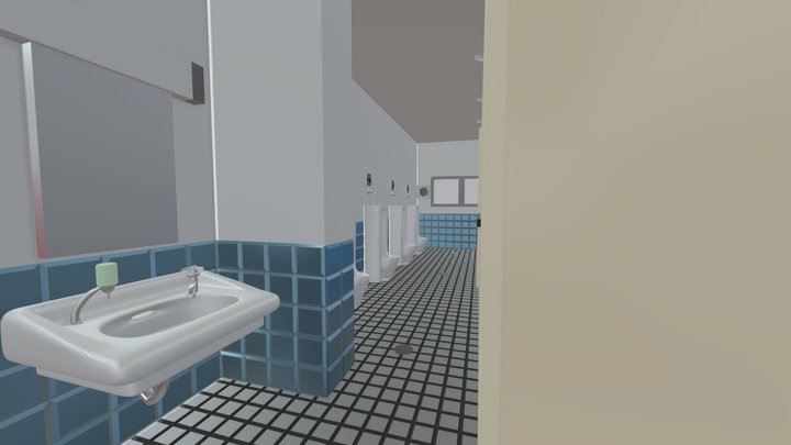 Restroom 3d Models - Sketchfab