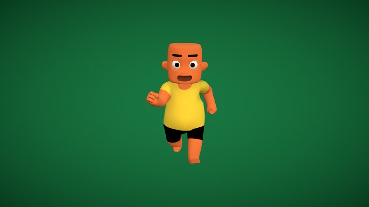 Personagem do Paulo Moreira 3D 3D Model