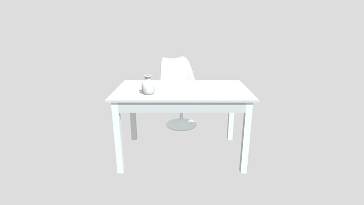 Ramos_ Corinna_ Lesson1_ Exercise1_ Table 3D Model