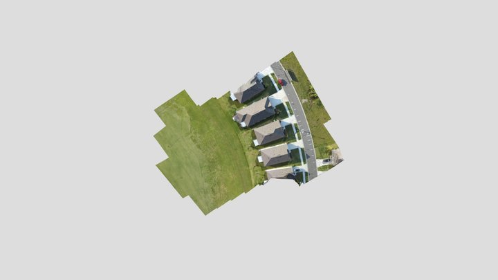 730 GRD Normal Grid Stitched Aerial Images 3D Model