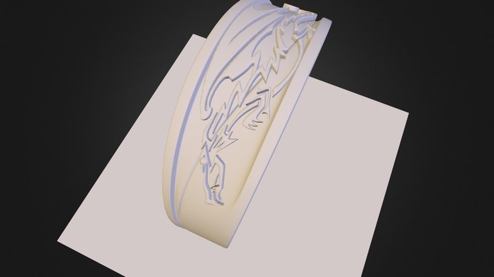 Ring Dragon 3D Model