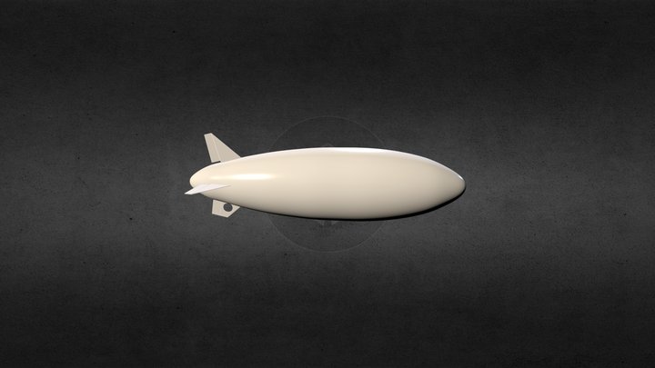 Envelope Sideview with +Tail 3D Model
