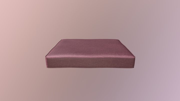 Saffron Seat Cushion 3D Model