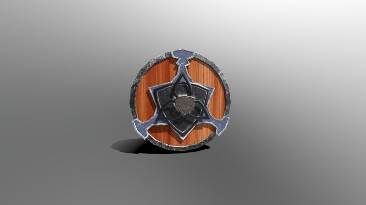 Customized Shield 3D Model