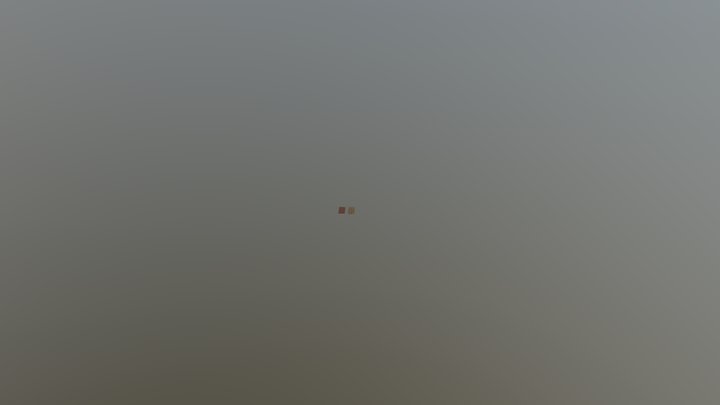 2 Tier Wood Floor 3D Model