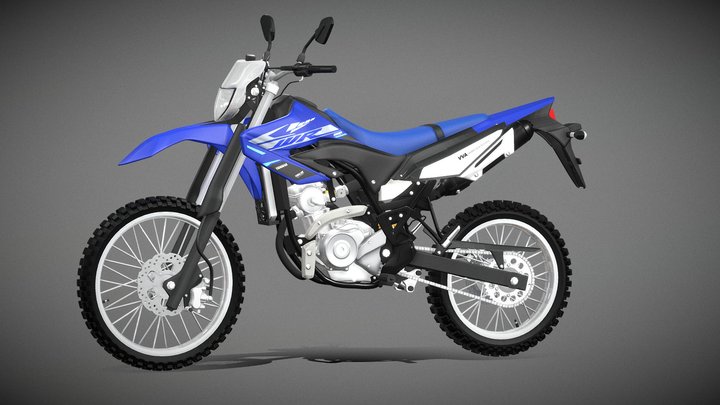 Yamaha WR155R 3D Model