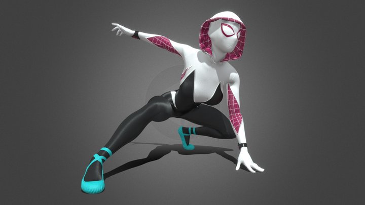 Posing Spider-Gwen from Marvel Legends #acrossthespiderverse #spiderma... |  TikTok