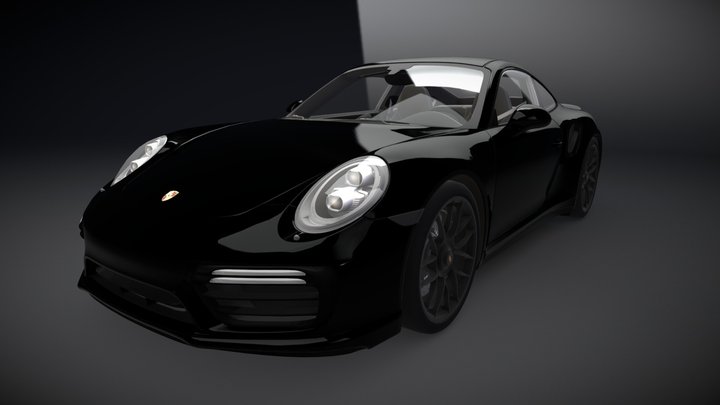 Porsche 911 Turbo S | TAKEOVER 3D Model