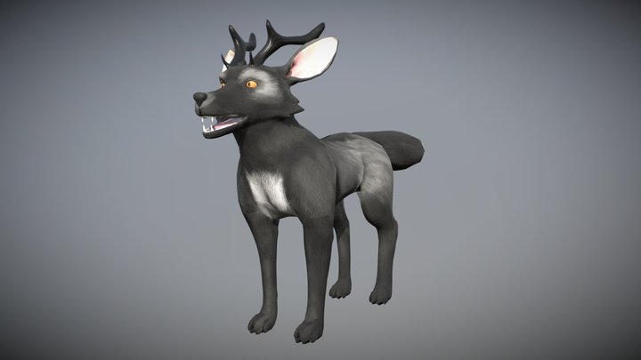 Cuadrúpedo 3D Model
