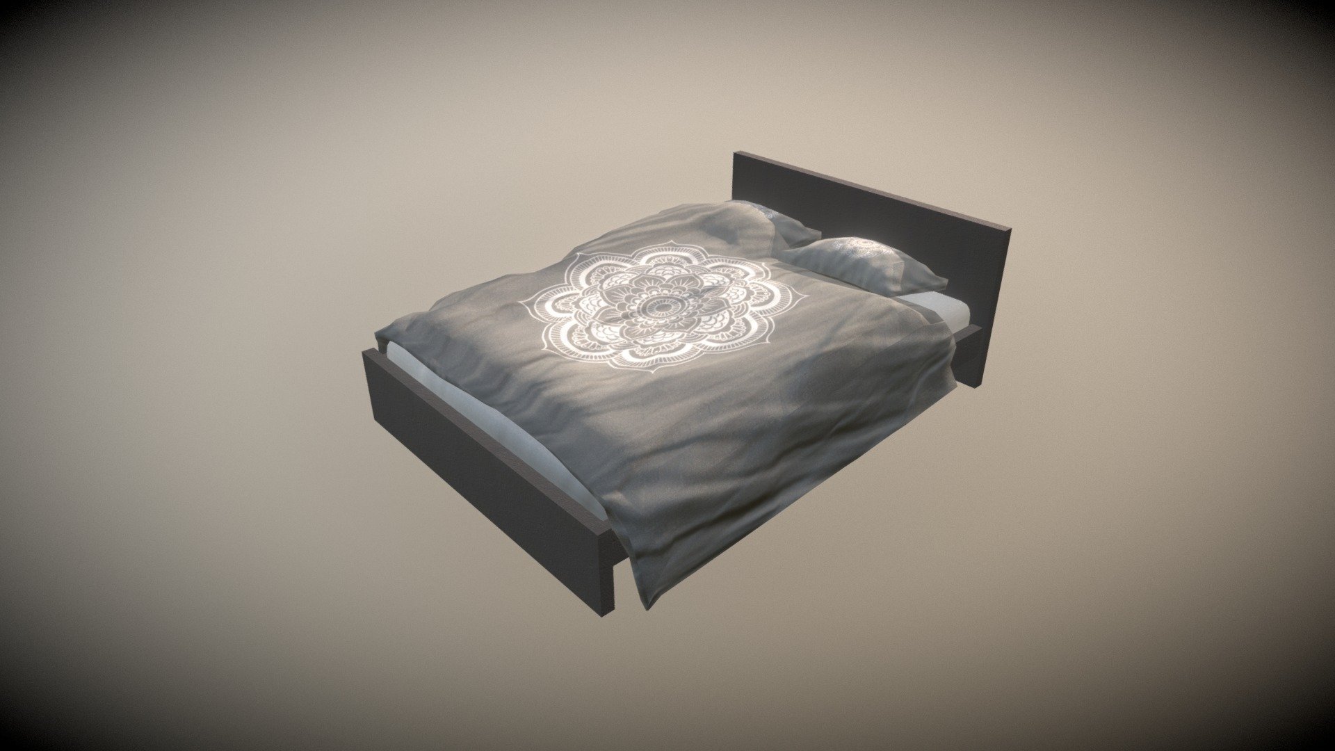 Bed 004 - Final Major Project - 3D model by Pixodyssey (@hannah-designs ...