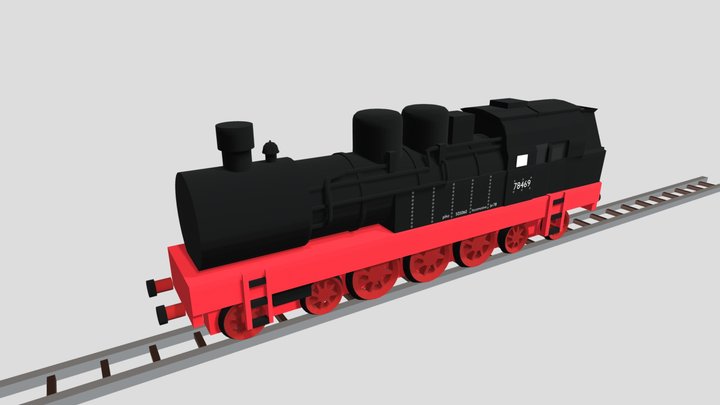 piko 505060 locomotive br78 3D Model